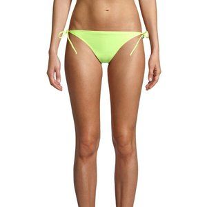 Junior'sSolid Side Tie Nobo Bikini Swimsuit Bottom